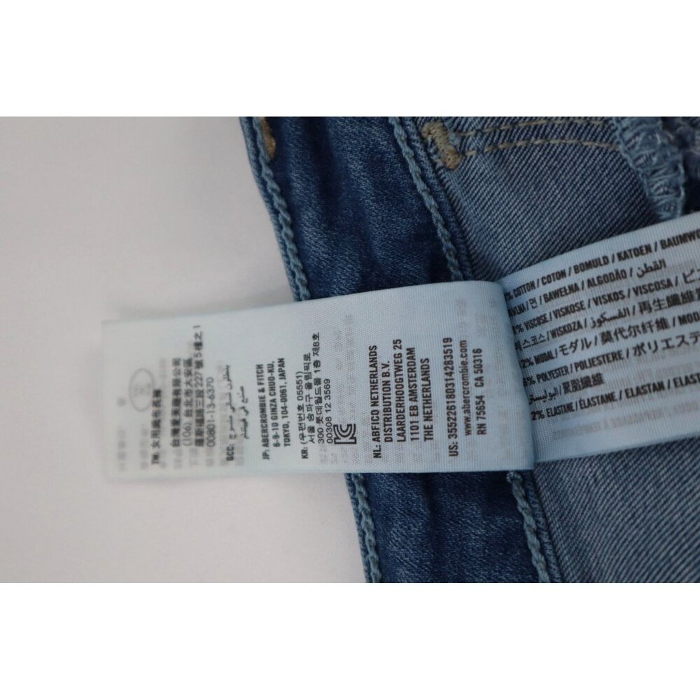 Hollister Low-Rise Jean Legging W32 L28 Advanced Stretch Denim Womens Size 15R - Picture 5 of 7